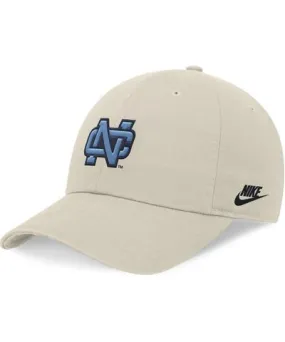 Nike Men's Stone North Carolina Tar Heels Legacy Club Swoosh Performance AdjustableÃÂ Hat